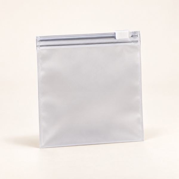 Zipper Bag Transparent Givré – 10x11cm