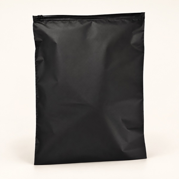 Zipper Bag Noir Mat – 30x40cm